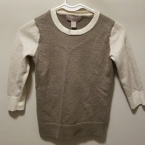 Banana republic wool sweater 3/4 sleeves